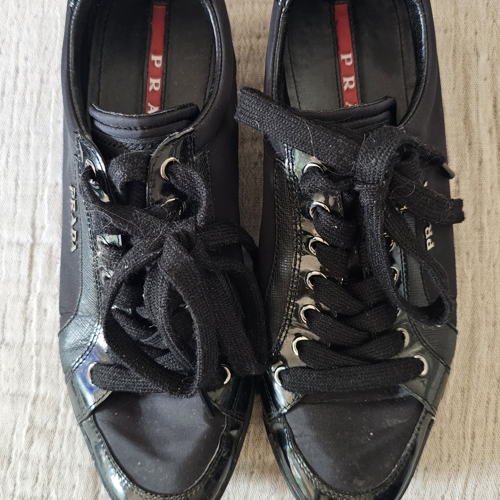 Prada Men's Black Sneakers